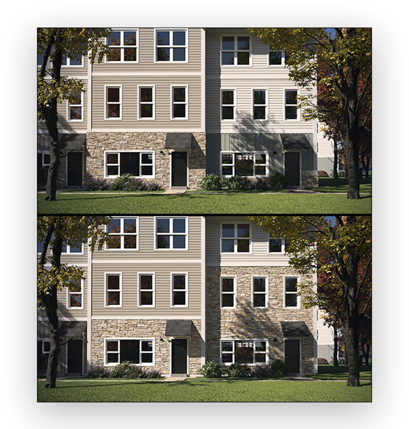 Stone veneer variant
